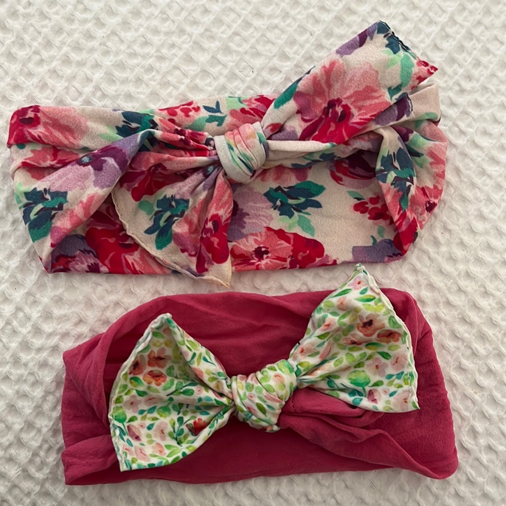 Set of 2 Baby Bling Bows
